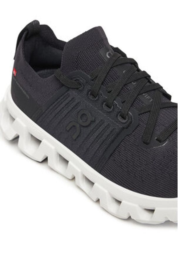 On Buty do biegania Cloudswift 4 3WF10110299 Czarny. Kolor: czarny. Materiał: materiał