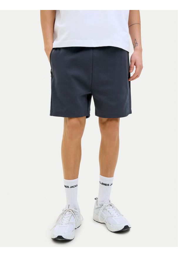 Jack & Jones - Jack&Jones Szorty sportowe Gordon 12273304 Granatowy Regular Fit. Kolor: niebieski. Materiał: syntetyk. Styl: sportowy