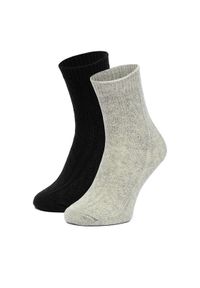 Nine West Skarpety długie CEO_LA_NW_17637_W_AW25 (2-PACK) Czarny. Kolor: czarny. Materiał: poliamid, nylon #1