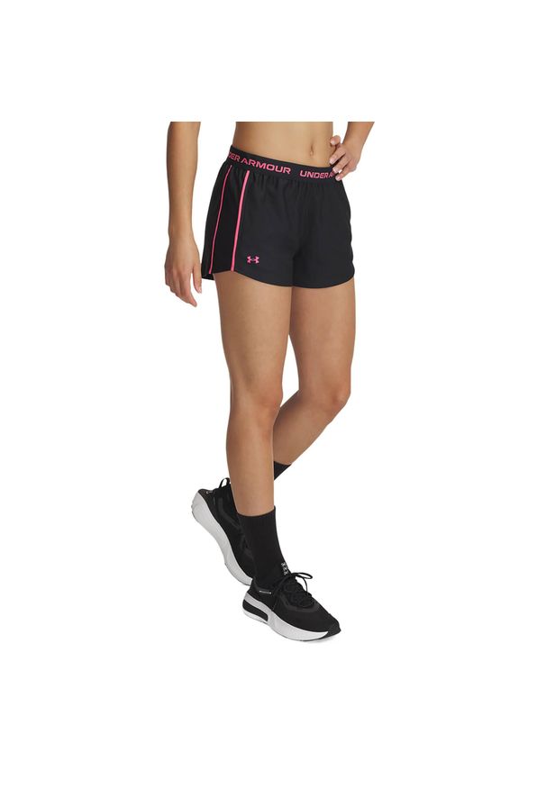 Spodenki damskie Under Armour Tech Play Up. Kolor: czarny. Sport: fitness