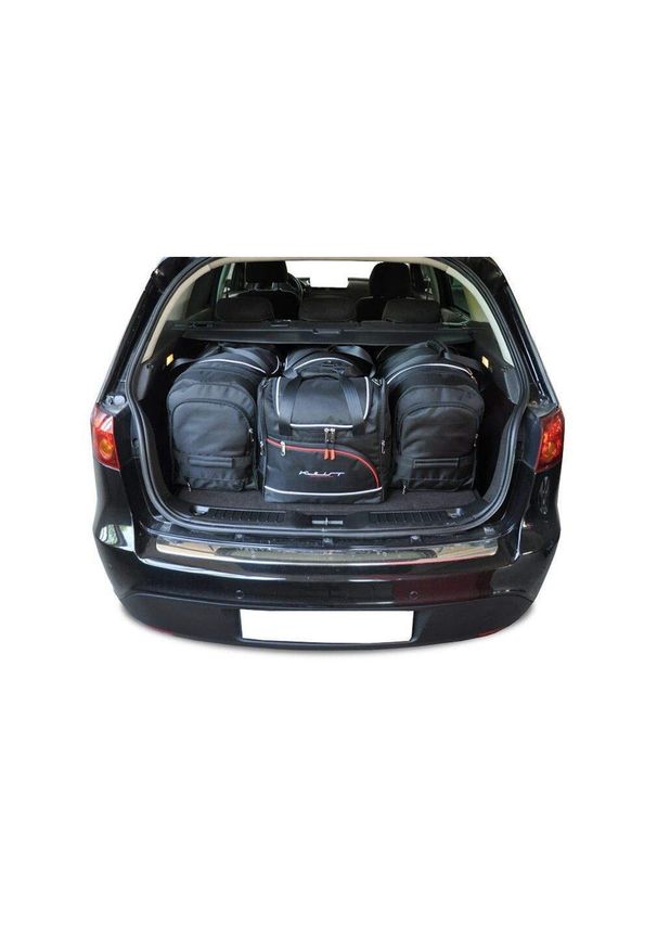 KJUST - Torby Do Bagażnika Fiat Croma 2005-2010 4Szt Kjust. Kolor: czarny. Styl: sportowy
