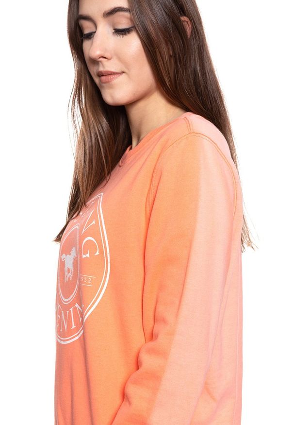 Mustang - BLUZA MUSTANG DAMSKA Bea C Print 1009102 8139. Wzór: nadruk
