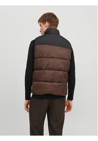 Jack & Jones - Jack&Jones Bezrękawnik 12235861 Brązowy Regular Fit. Kolor: brązowy. Materiał: syntetyk. Długość rękawa: bez rękawów #7