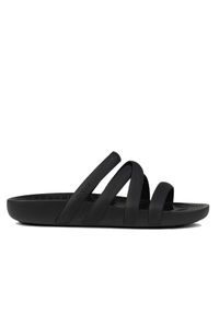 Sandały damskie do chodzenia Crocs SPLASH STRAPPY. Kolor: czarny. Styl: sportowy