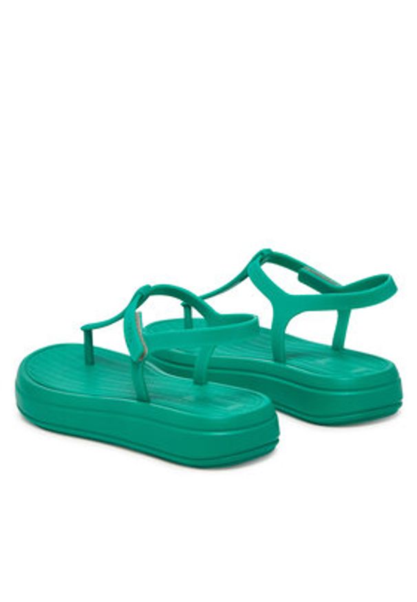 melissa - Melissa Sandały Sun Leme Platform Ad 35959 Zielony. Kolor: zielony. Obcas: na platformie