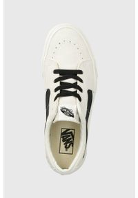 Vans tenisówki SK8-Low męskie kolor biały VN0A5KXDBMA1. Nosek buta: okrągły. Zapięcie: sznurówki. Kolor: biały. Materiał: guma #3