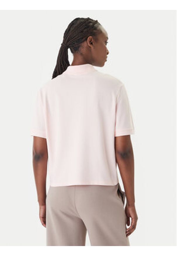 Guess Polo V6GP11 K3278 Różowy Regular Fit. Typ kołnierza: polo. Kolor: różowy. Materiał: bawełna