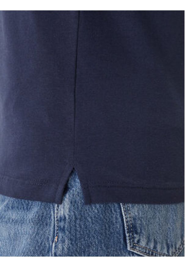 Guess T-Shirt W1YI1B I3Z14 Granatowy Regular Fit. Kolor: niebieski. Materiał: bawełna