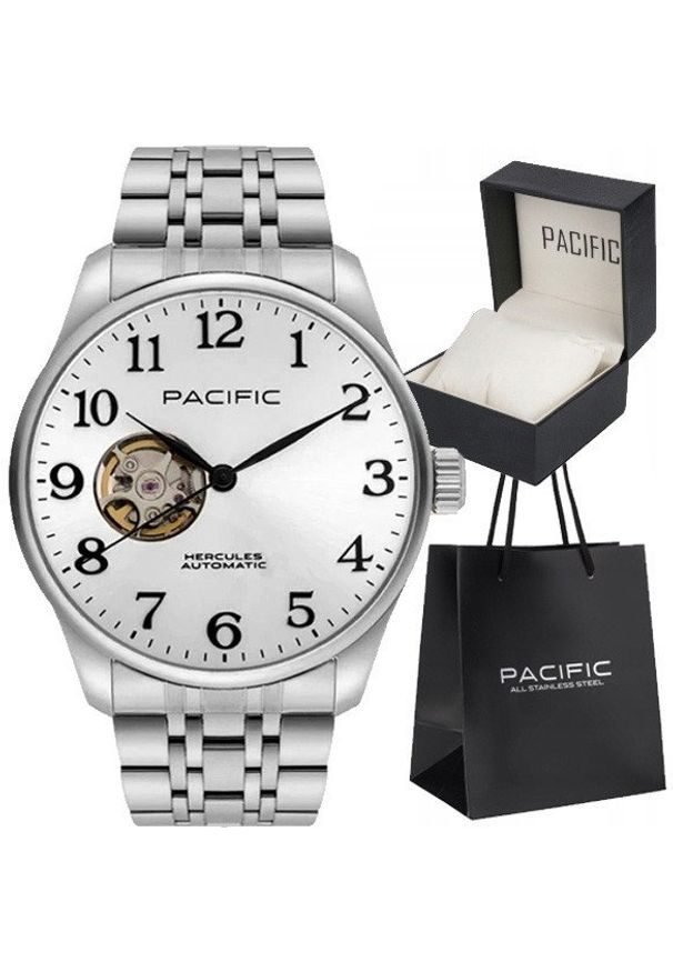 Perfect - Zegarek męski PACIFIC SARMAT-1701-01B AUTOMATYCZNY MECHANIZM
