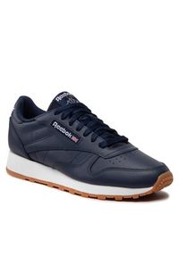 Reebok Sneakersy Classic Leather GY3600 Granatowy. Kolor: niebieski. Materiał: skóra. Model: Reebok Classic