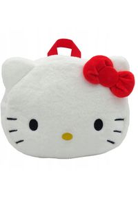 CYP Brands - Cyp Brands Hello Kitty face plush backpack 24cm. Wzór: motyw z bajki
