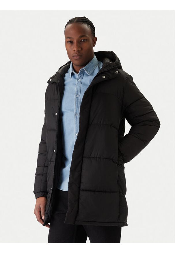 Jack & Jones Kurtka zimowa Union 12283155 Czarny Regular Fit. Kolor: czarny. Materiał: syntetyk. Sezon: zima