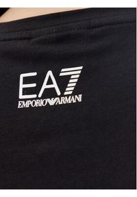 EA7 Emporio Armani T-Shirt 7W000497 AF14880 UC001 Czarny Regular Fit. Kolor: czarny. Materiał: bawełna #5