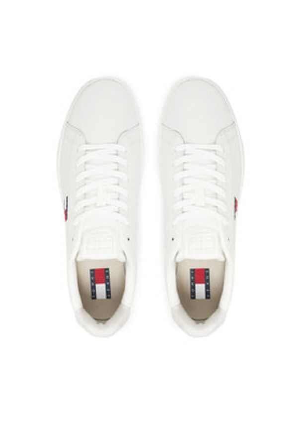Tommy Jeans Sneakersy Archive '98 EM0EM01596 Écru. Materiał: skóra