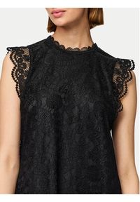 Pieces Sukienka codzienna Olline 17146419 Czarny Regular Fit. Okazja: na co dzień. Kolor: czarny. Materiał: syntetyk. Typ sukienki: proste. Styl: casual #6