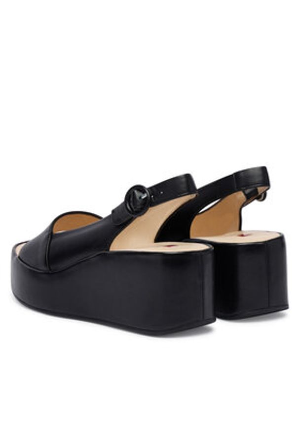 HÖGL Czółenka 0-182530-01000 Czarny. Kolor: czarny. Materiał: skóra