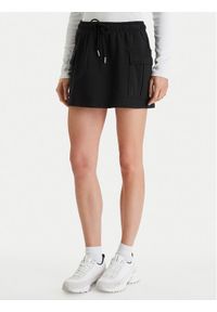 Calvin Klein Jeans Spódnica mini Monogram LV047B268G Czarny Regular Fit. Kolor: czarny. Materiał: bawełna #1
