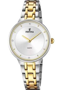 Zegarek Festina Zegarek damski Festina F20625-1 CYRKONIE srebrny. Kolor: srebrny #1