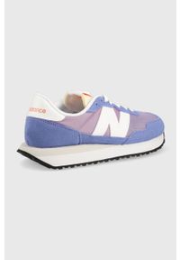 New Balance sneakersy WS237FD kolor fioletowy. Nosek buta: okrągły. Zapięcie: sznurówki. Kolor: fioletowy. Materiał: guma #3