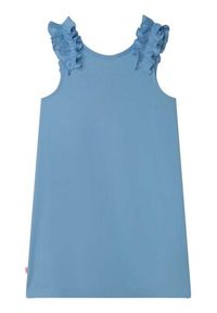 Billieblush Sukienka codzienna U12797 Niebieski Regular Fit. Okazja: na co dzień. Kolor: niebieski. Materiał: bawełna. Typ sukienki: proste. Styl: casual #3