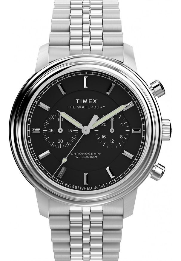 Zegarek męski Timex TW2Y23400 srebrny. Kolor: srebrny