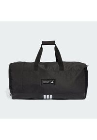 Adidas - Torba 4ATHLTS Duffel Large. Kolor: czarny, biały, wielokolorowy. Materiał: materiał. Sport: fitness
