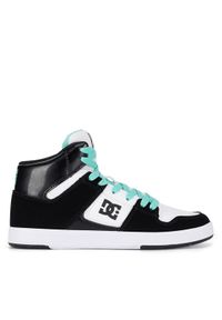 DC Sneakersy CURE HI TOP ADJS700096-BWQ Czarny. Kolor: czarny. Materiał: skóra