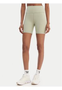 Reebok Szorty sportowe Reebok x Ewa Chodakowska Basia RK25618CCW Zielony Slim Fit. Kolor: zielony. Materiał: syntetyk #1