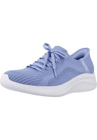 skechers - Tenisówki Skechers Model Slip-ins: Ultra Flex 3.0 Tonal Stretc Kolor Niebieski. Kolor: niebieski. Materiał: tkanina. Model: Skechers Sport. Sport: turystyka piesza