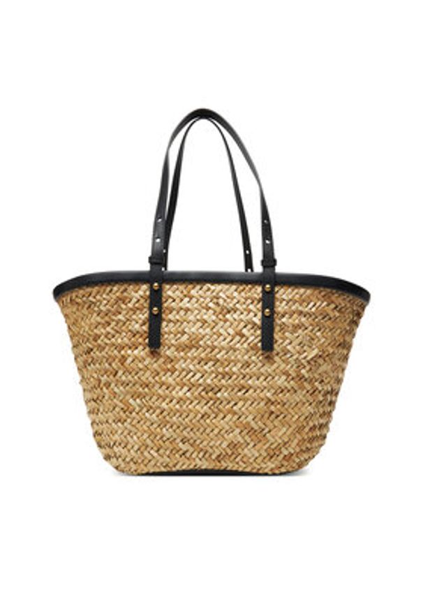 Pinko - PINKO Torebka Love Summer Basket PE 25 PLTT 103324 A1RL Beżowy. Kolor: beżowy