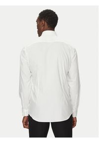 Hugo - HUGO Koszula Kason 50482056 Biały Slim Fit. Kolor: biały. Materiał: bawełna #4