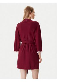 TOMMY HILFIGER - Tommy Hilfiger Szlafrok UW0UW06076 Czerwony. Kolor: czerwony. Materiał: bawełna #3