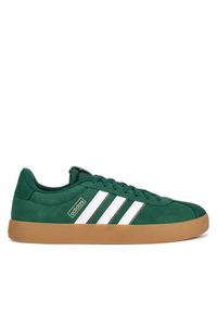 Adidas - adidas Sneakersy VL COURT 3.0 IH4790 Zielony. Kolor: zielony. Materiał: skóra