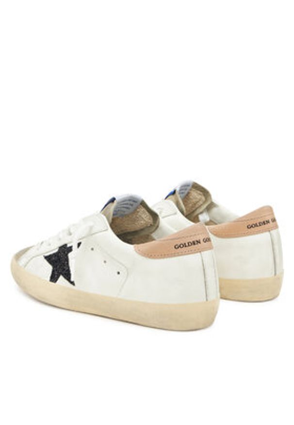 GOLDEN GOOSE - Golden Goose Sneakersy Super-Star Classic With List GWF00101.F002714.81579 Biały. Kolor: biały. Materiał: skóra