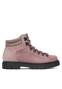 Birkenstock Trapery Jackson 2.0 1030946 Fioletowy. Kolor: fioletowy. Materiał: skóra