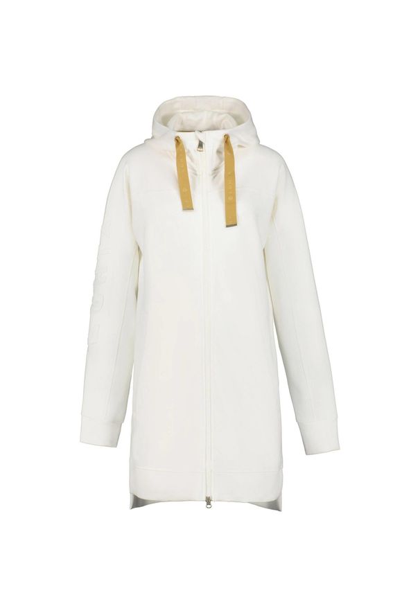 LUHTA - Sweter damski Luhta Hanko. Kolor: biały. Sport: turystyka piesza