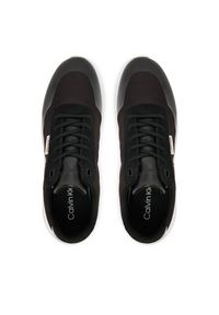 Calvin Klein Sneakersy Eva Runner Lace Up Mat Mix YW0YW02016 Czarny. Kolor: czarny. Materiał: materiał #2