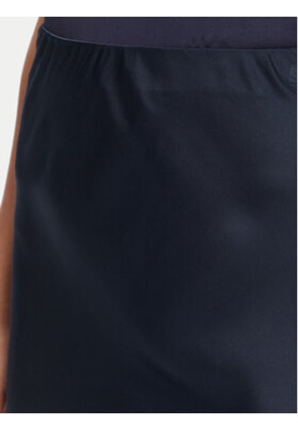 ViCOLO Spódnica maxi TD0472 Granatowy Slim Fit. Kolor: niebieski. Materiał: wiskoza