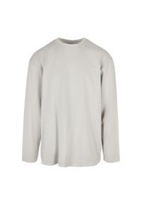 Koszulka z długim rękawem Urban Classics Oversized Distressed GT. Okazja: na co dzień. Kolor: szary. Długość rękawa: długi rękaw. Długość: długie. Styl: casual #1