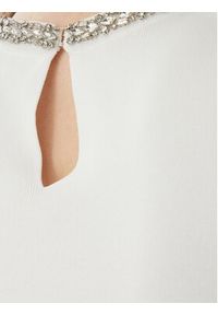 Morgan Sweter 261-MDIANE Biały Regular Fit. Kolor: biały. Materiał: syntetyk #5