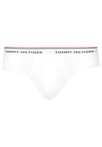 TOMMY HILFIGER - Tommy Hilfiger Komplet 3 par slipów 3p Brief 1U87903766 Biały. Kolor: biały. Materiał: bawełna #6