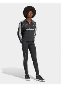 Adidas - adidas Bluza IT9703 Czarny Loose Fit. Kolor: czarny. Materiał: bawełna