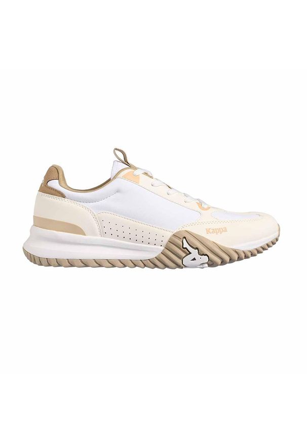 Sneakers Kappa Authentic Arklow. Kolor: beżowy, biały, wielokolorowy