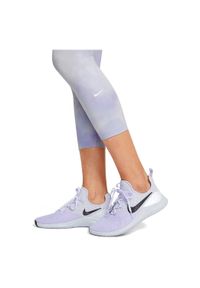 Legginsy damskie Nike One Icon Clash DA0339. Materiał: materiał, elastan, skóra, poliester. Technologia: Dri-Fit (Nike). Wzór: gładki, nadruk. Sport: fitness #2