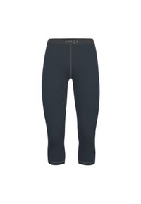 AYAQ - Legginsy 3/4 Ayaq Hellefonna. Kolor: niebieski. Sport: turystyka piesza #1
