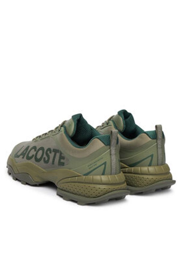Lacoste Sneakersy L-Guard Breaker 7-50SMA0128 Khaki. Kolor: brązowy. Materiał: materiał