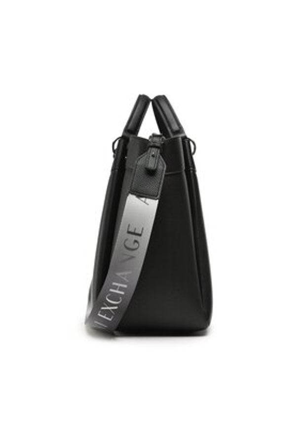 Armani Exchange Torebka 942910 CC783 00020 Czarny. Kolor: czarny. Materiał: skórzane