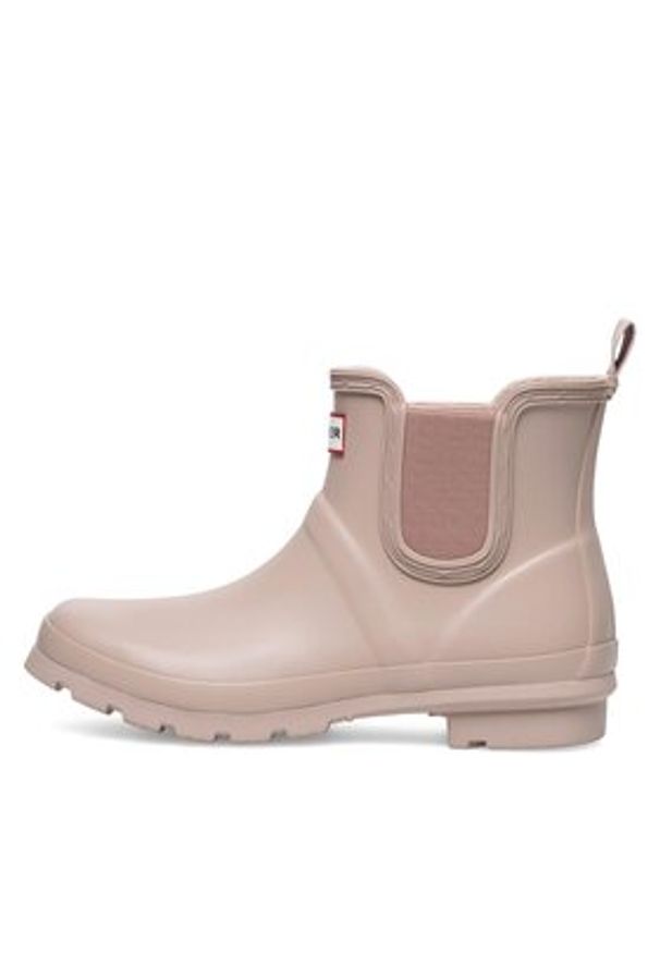 Hunter Kalosze HFW-001 Różowy. Kolor: różowy. Materiał: syntetyk