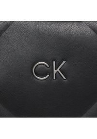 Calvin Klein Torebka Re-Lock Quilt Tote Lg K60K611339 Czarny. Kolor: czarny. Materiał: skórzane #5