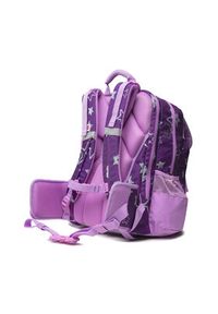 LEGO Plecak Hansen School Bag 20192-2106 Fioletowy. Kolor: fioletowy. Materiał: materiał #5